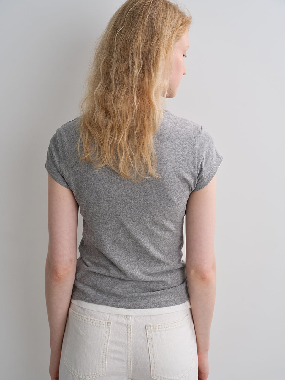 BLANK03 sheer cotton t-shirt (6colors)