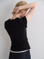 BLANK03 sheer cotton t-shirt (6colors)
