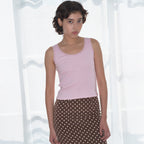 HOMEBODYTHINGS HBT Glow Lace Tank Top (PINK)