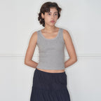 HOMEBODYTHINGS HBT Glow Lace Tank Top (GREY)