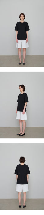 CHE [5th] Cotton Oversized T-Shirt - Black