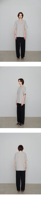 CHE [2nd] Cotton Oversized T-Shirt - Greige
