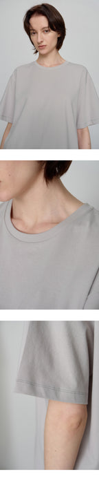 CHE [2nd] Cotton Oversized T-Shirt - Greige