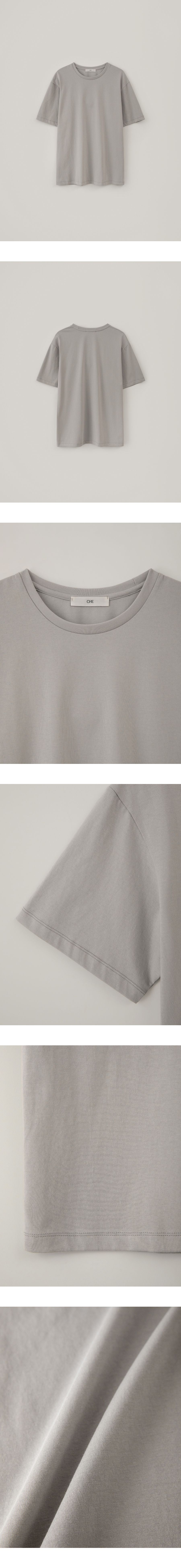 CHE [2nd] Cotton Oversized T-Shirt - Greige