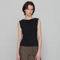 CHE [2nd] Pleats Sleeveless Top - Black
