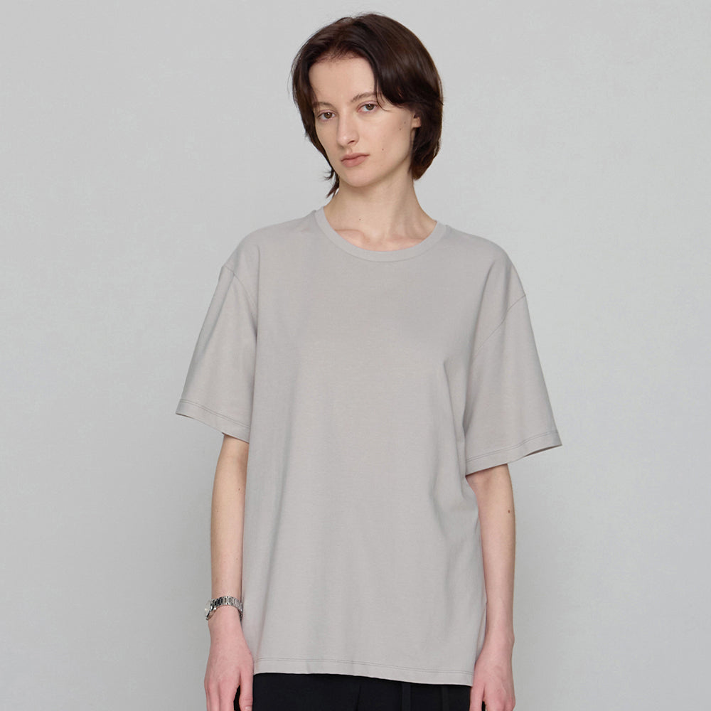 CHE [2nd] Cotton Oversized T-Shirt - Greige