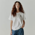 ACHIO Daily Half Sleeve T-Shirt_White