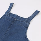 LAP LAP Denim Two-way Wide Overalls