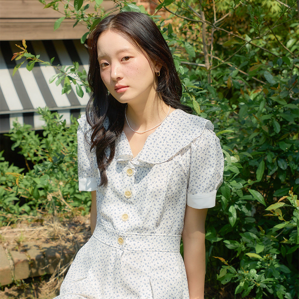 SALON DE YOHN SALON DE YOHN Jumpsuit Vintage Collar