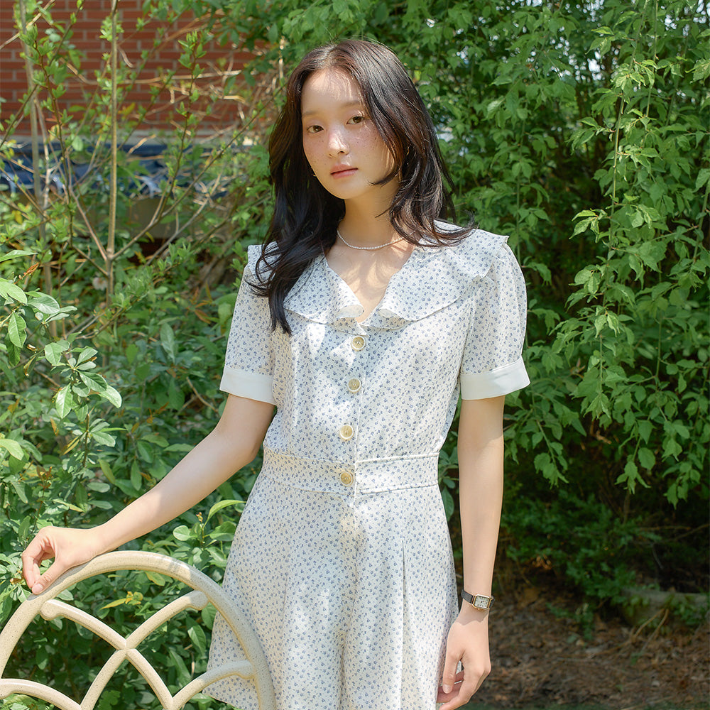 SALON DE YOHN SALON DE YOHN Jumpsuit Vintage Collar