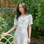 SALON DE YOHN SALON DE YOHN Jumpsuit Vintage Collar