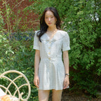 SALON DE YOHN SALON DE YOHN Jumpsuit Vintage Collar