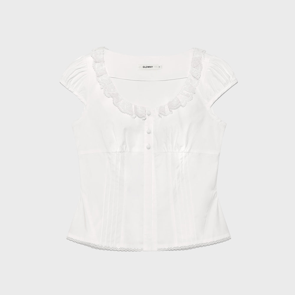 GLOWNY SUGAR PUFF BLOUSE_2 Colors