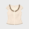 GLOWNY SUGAR PUFF BLOUSE_2 Colors