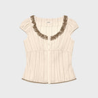 GLOWNY SUGAR PUFF BLOUSE_2 Colors