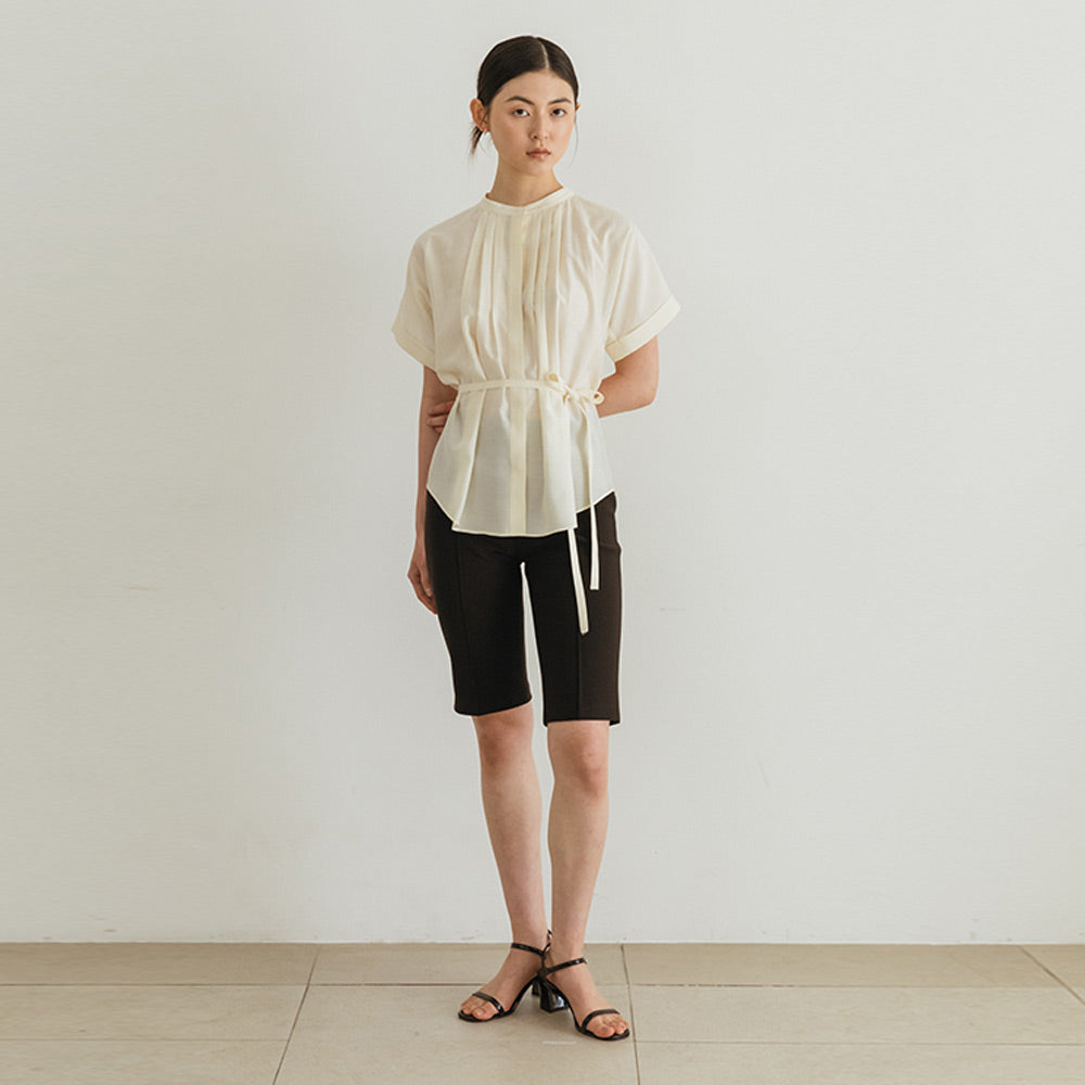 GIEMAR SUMMER STRAP BLOUSE IVORY Summer strap blouse ivory