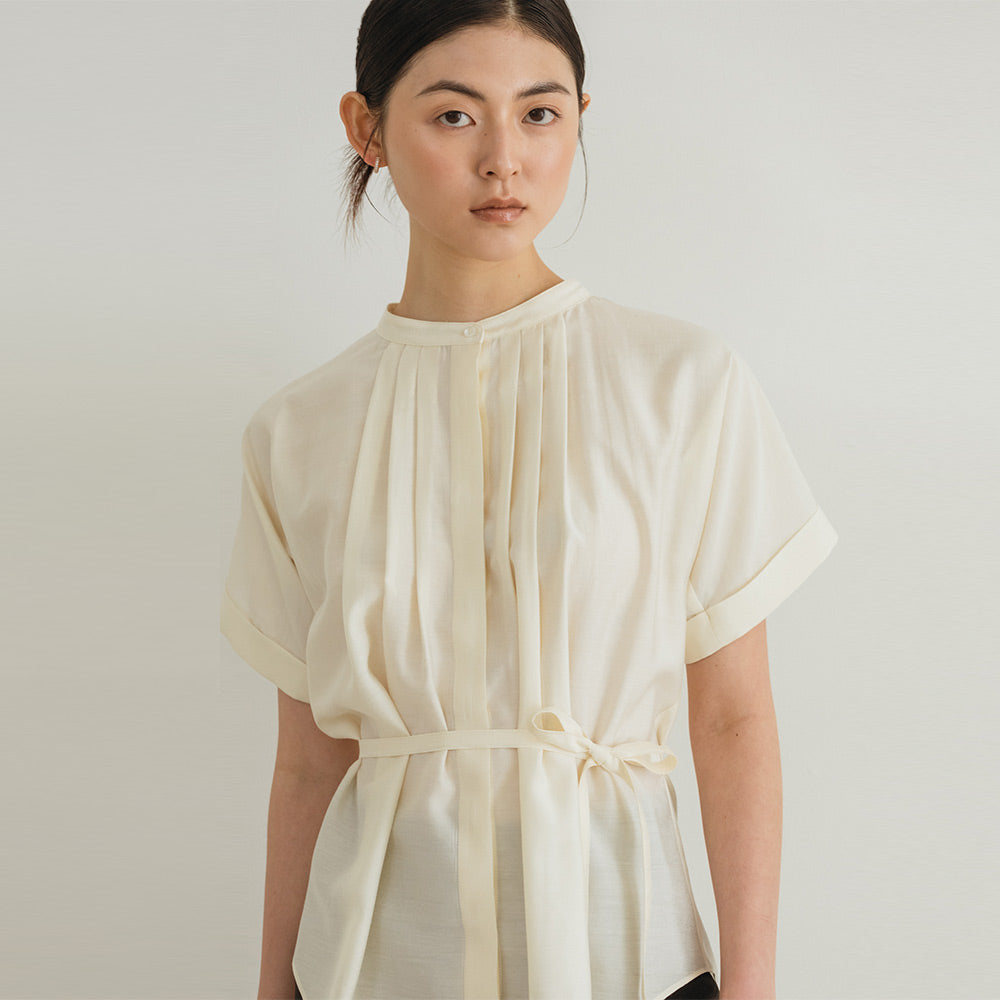 GIEMAR SUMMER STRAP BLOUSE IVORY Summer strap blouse ivory