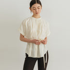 GIEMAR SUMMER STRAP BLOUSE IVORY Summer strap blouse ivory