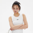 EMIS TWO PACK SLEEVELESS-WHITE/GRAY