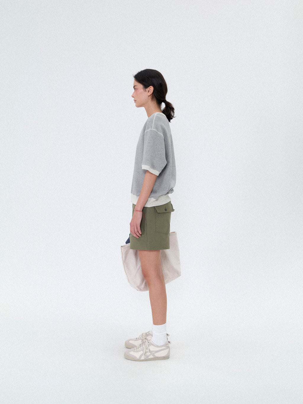 L'EAU [3rd] 1930 h/s sweatshirt_melange grey