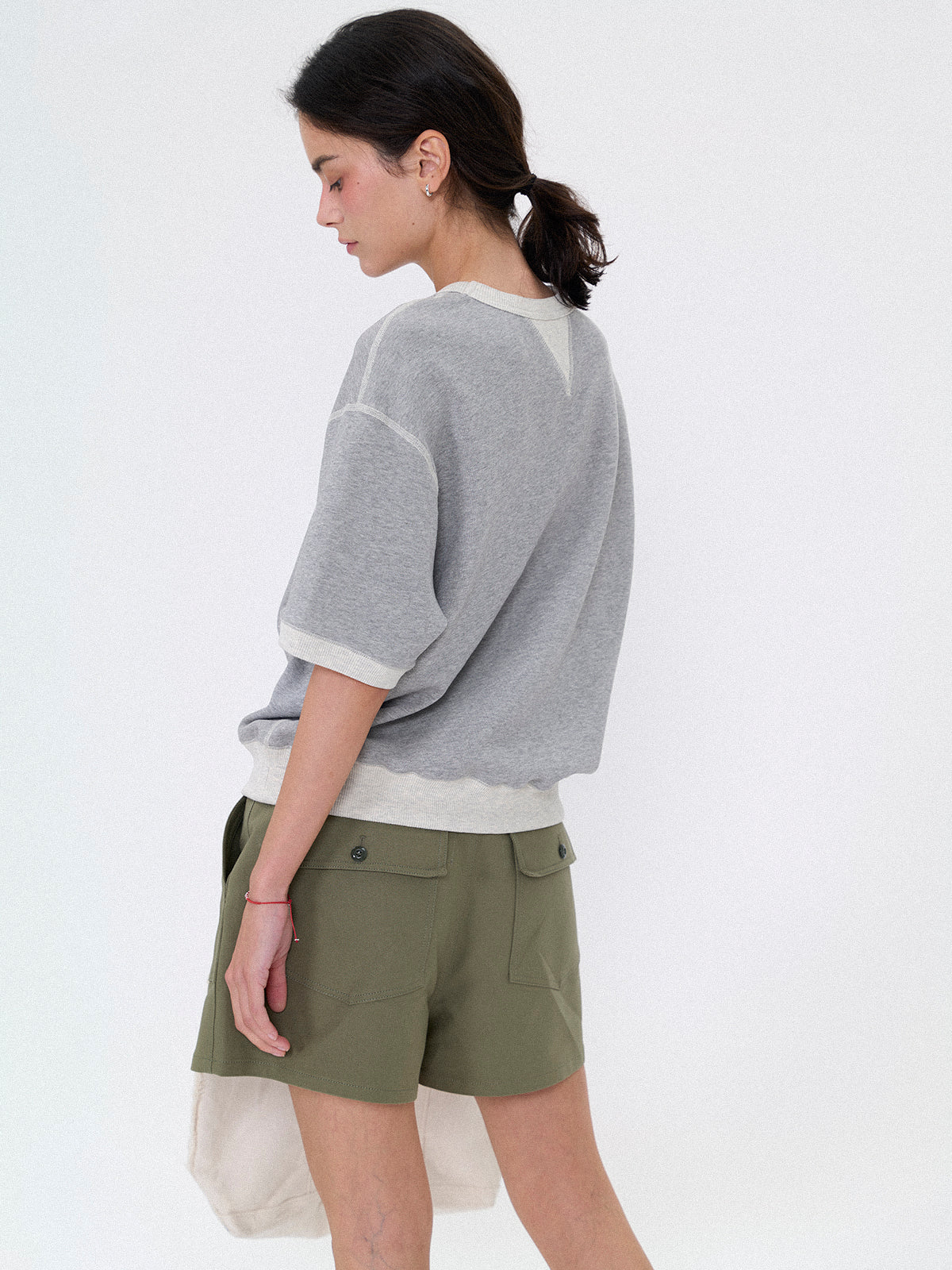 L'EAU [3rd] 1930 h/s sweatshirt_melange grey