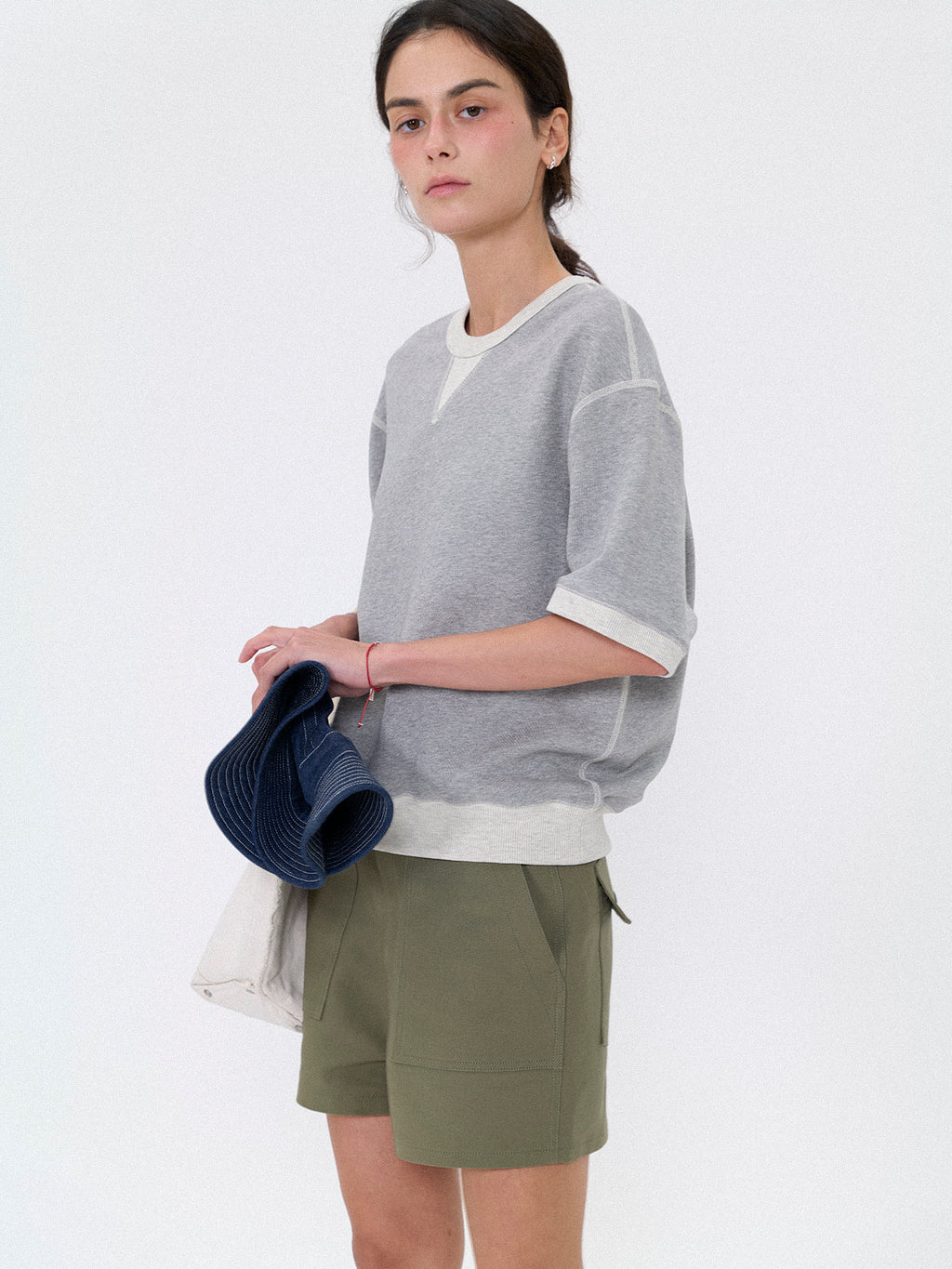 L'EAU [3rd] 1930 h/s sweatshirt_melange grey