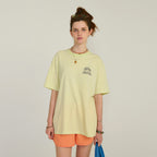 HELLO SUNRISE 90s Logo Tee_Pale Green
