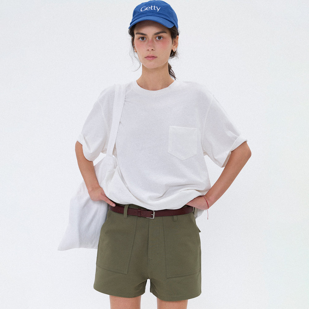 L'EAU [3rd] U.S boxy t-shirt_vintage ivory