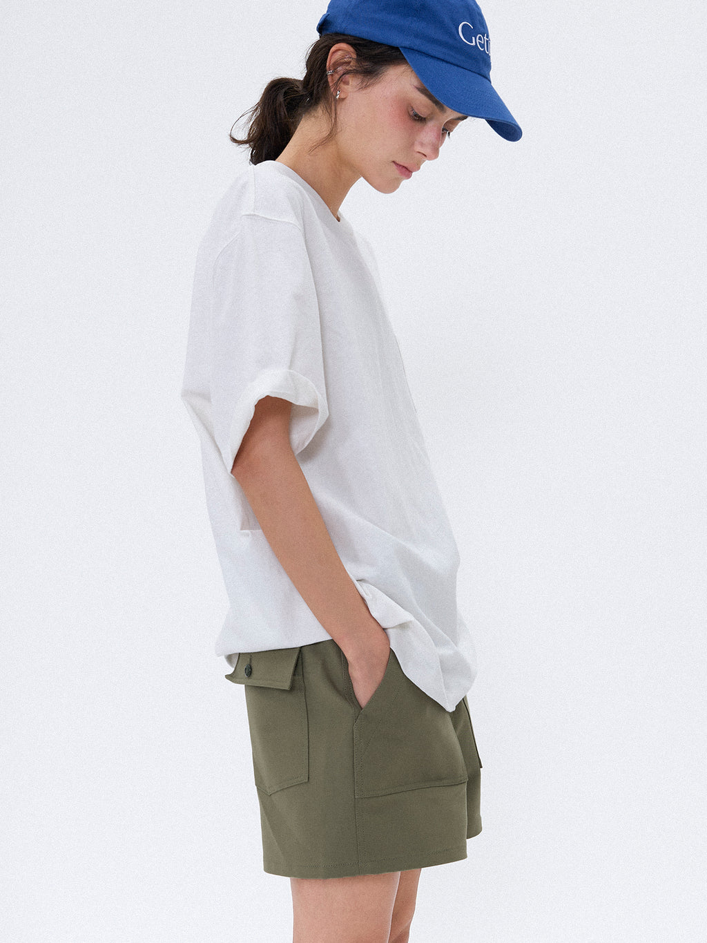 L'EAU [3rd] U.S boxy t-shirt_vintage ivory