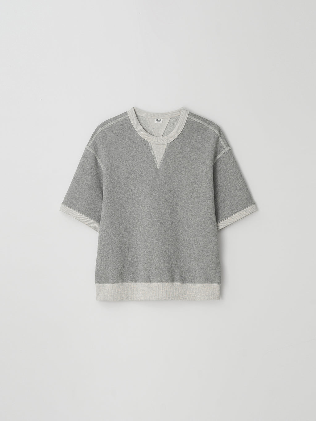 L'EAU [3rd] 1930 h/s sweatshirt_melange grey