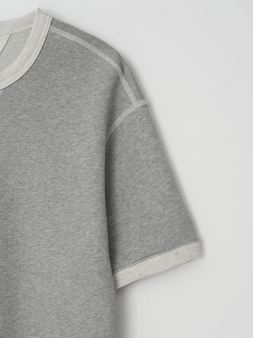 L'EAU [3rd] 1930 h/s sweatshirt_melange grey