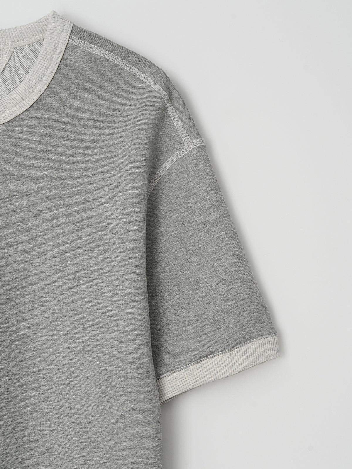 L'EAU [3rd] 1930 h/s sweatshirt_melange grey