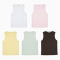 BENSIMON BASIC RIBBED SLEEVELESS - 5color