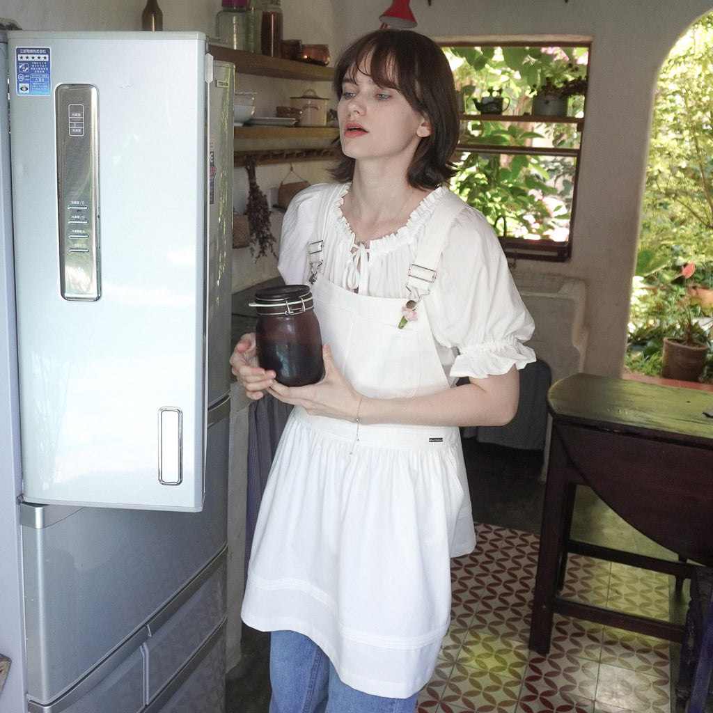MOODADDITION MOODADDITION Jumpsuit Point Overall (White)