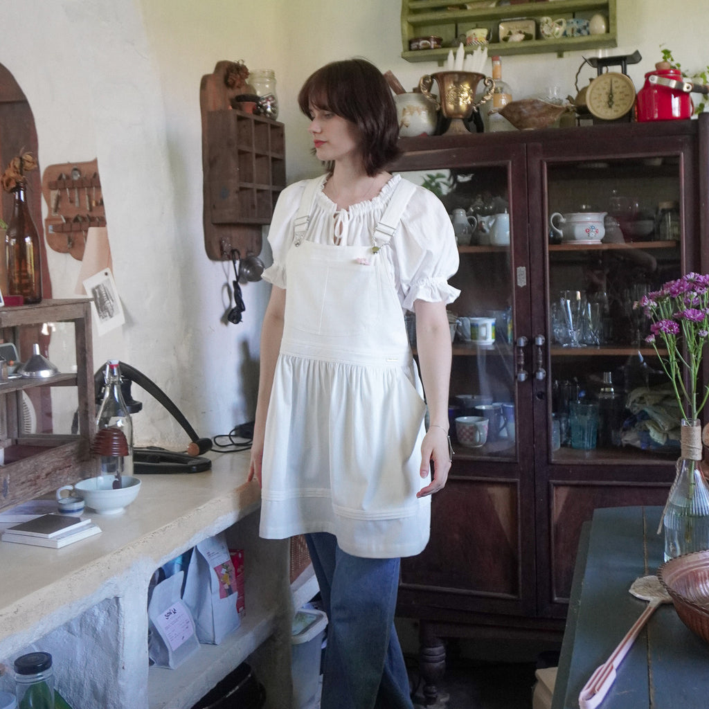 MOODADDITION MOODADDITION Jumpsuit Point Overall (White)