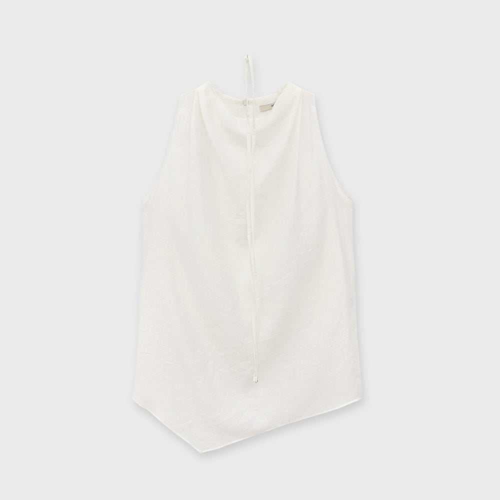 THE ANY [21st Order] Drape See-Through Blouse
