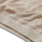 PENFIELD Resort shell pattern terry half pullover beige_FR2KT202