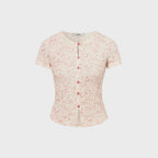 RAIVE Wrinkle Button Blouse VW5MB805_2color
