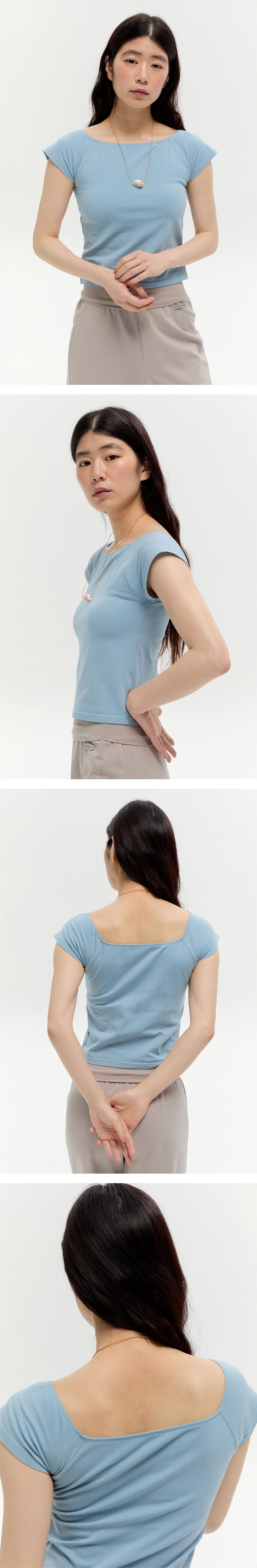 movewarm Square Neck Top- 7Colors