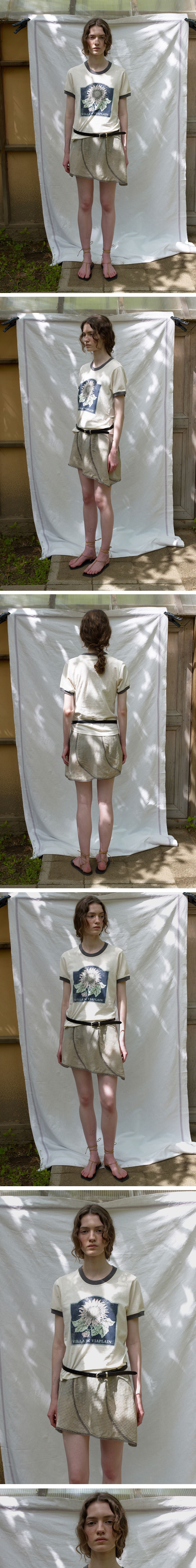 via plain Via Sunflower T-shirt (Ivory)