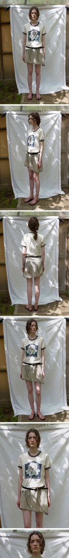via plain Via Sunflower T-shirt (Ivory)