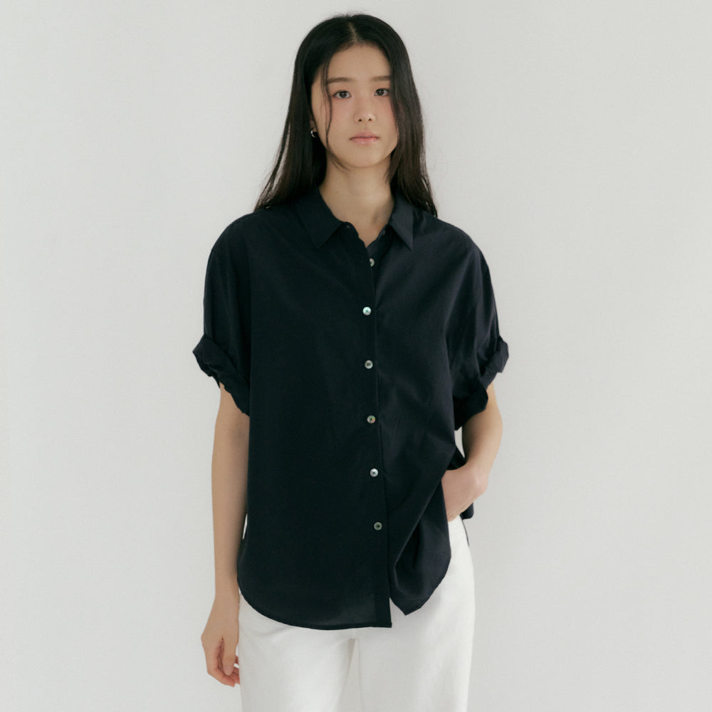 LINGSEOUL LINGSEOUL Roll-Up Blouse