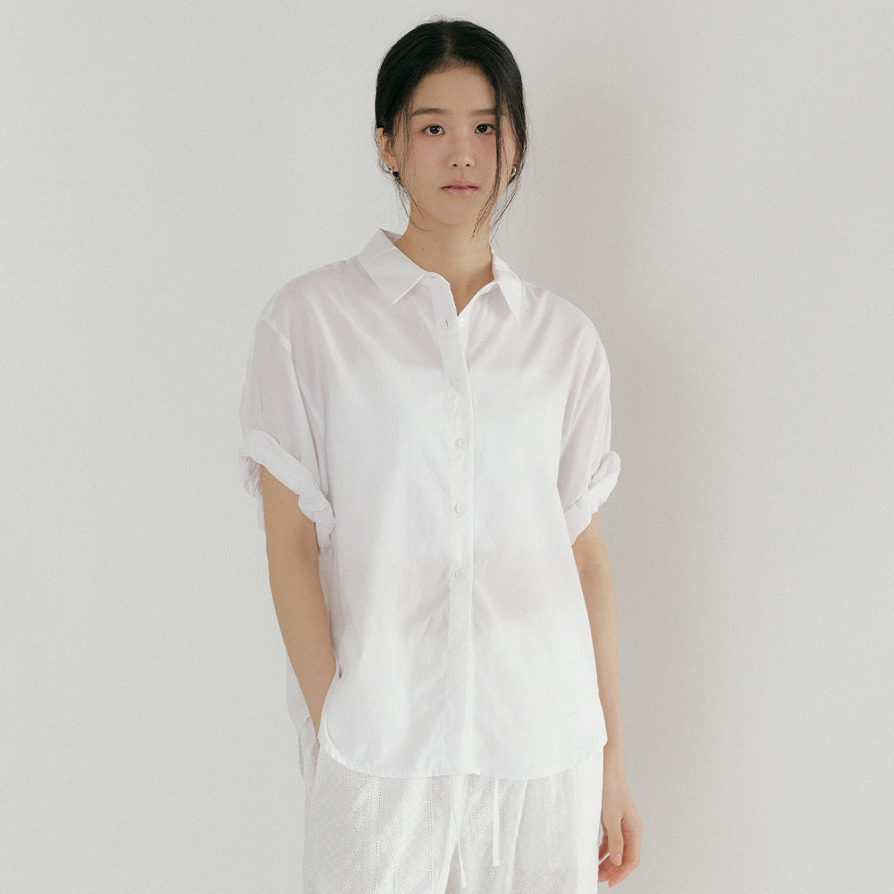 LINGSEOUL LINGSEOUL Roll-Up Blouse