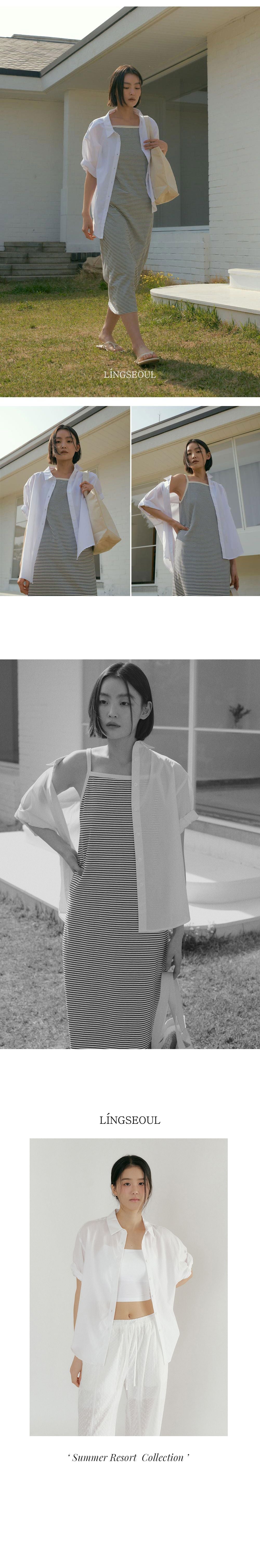 LINGSEOUL LINGSEOUL Roll-Up Blouse