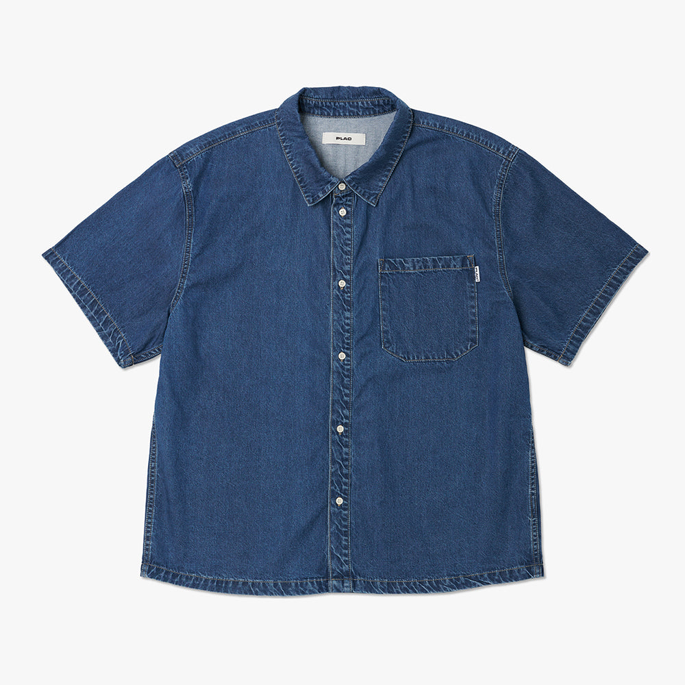 PLAC [Lim Tae-hyun Pick] Tencel short-sleeved sleeve shirt_2colors