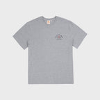 HELLO SUNRISE HAWAII Arch Logo Tee_8% Melange Gray