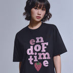 graver [UNISEX] Berry END OF TIME short sleeve t-shirt_3color