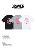 graver [UNISEX] Berry END OF TIME short sleeve t-shirt_3color