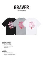 graver [UNISEX] Berry END OF TIME short sleeve t-shirt_3color