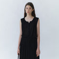 URAGO Clair lace sleeveless blouse_2colors